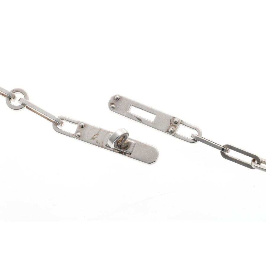 HERMES エルメス ケリー シェーヌ カデナ　サイズ44 ネックレス - シルバー Ag925 2400625_5