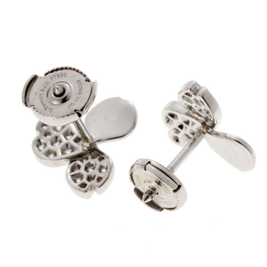 Tiffany & co. ティファニー ペーパーフラワー ダイヤ ピアス  