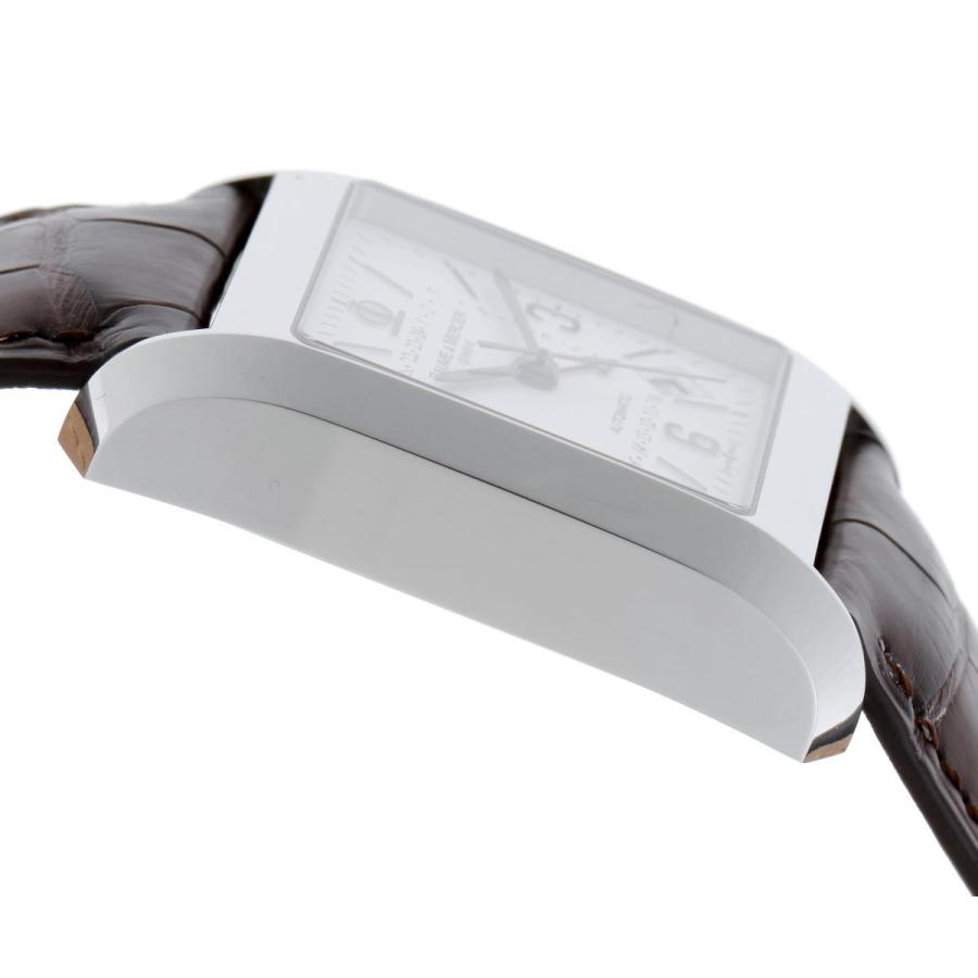 BAUME＆MERCIER ボーム＆メルシエ ハンプトン GMT オートマチック M0A08685 SS メンズ 時計 2410178の画像