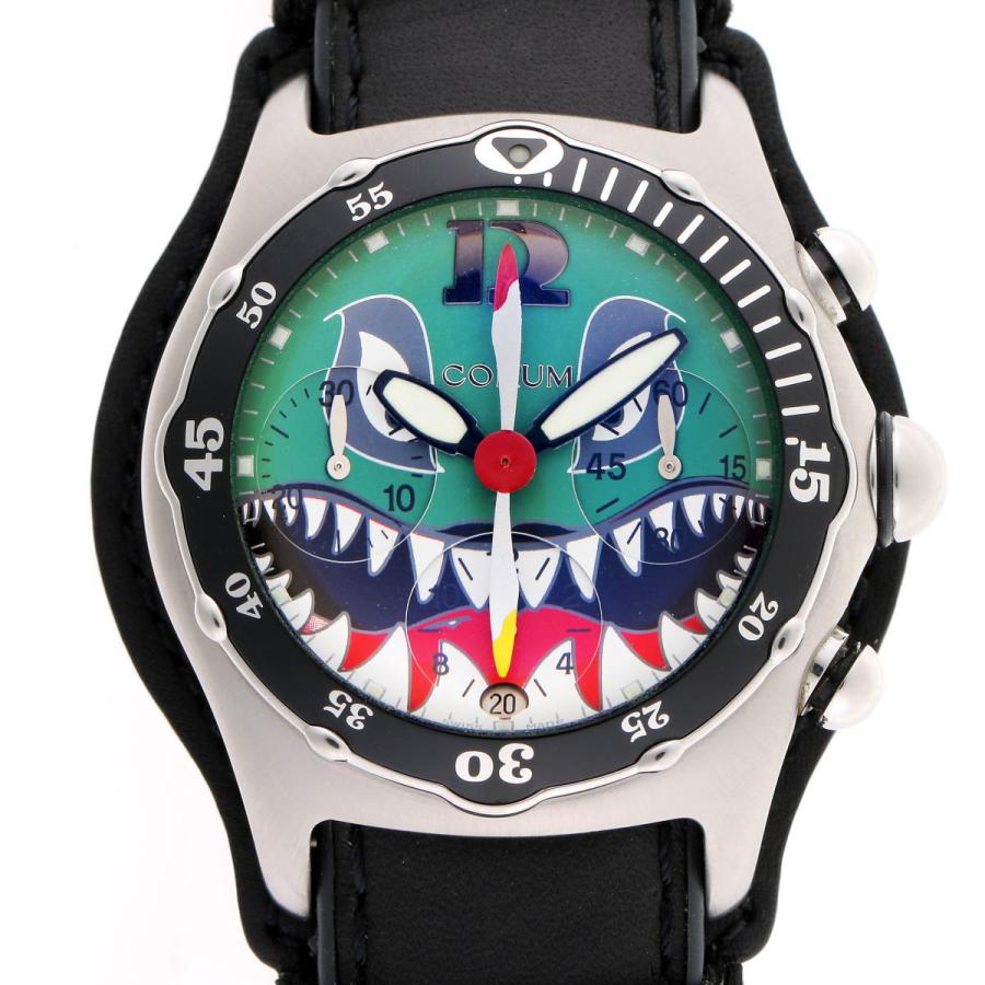BUBBLE CORUM コルム バブル ダイブ ボンバー シャーク クロノグラフ