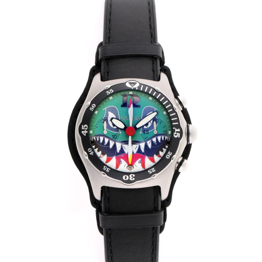 BUBBLE CORUM コルム バブル ダイブ ボンバー シャーク クロノグラフ