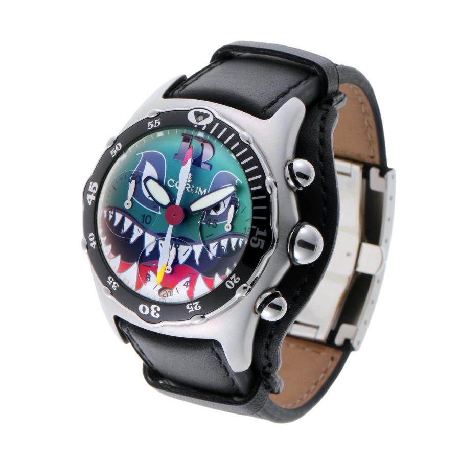 BUBBLE CORUM コルム バブル ダイブ ボンバー シャーク クロノグラフ
