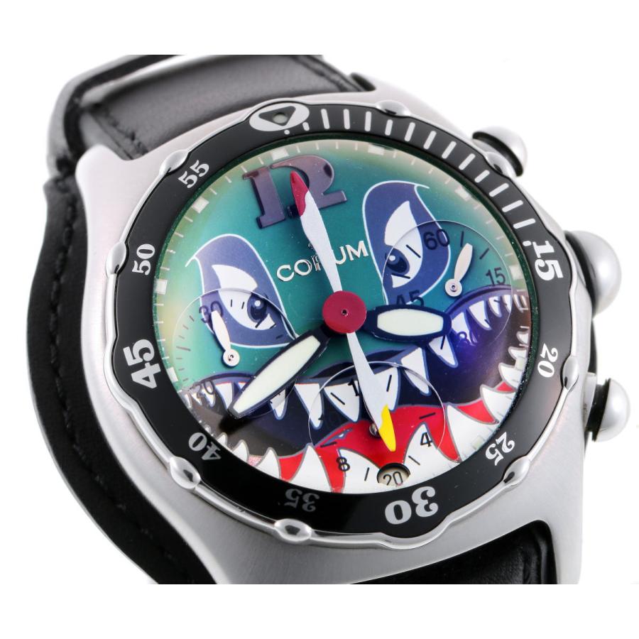 BUBBLE CORUM コルム バブル ダイブ ボンバー シャーク クロノグラフ