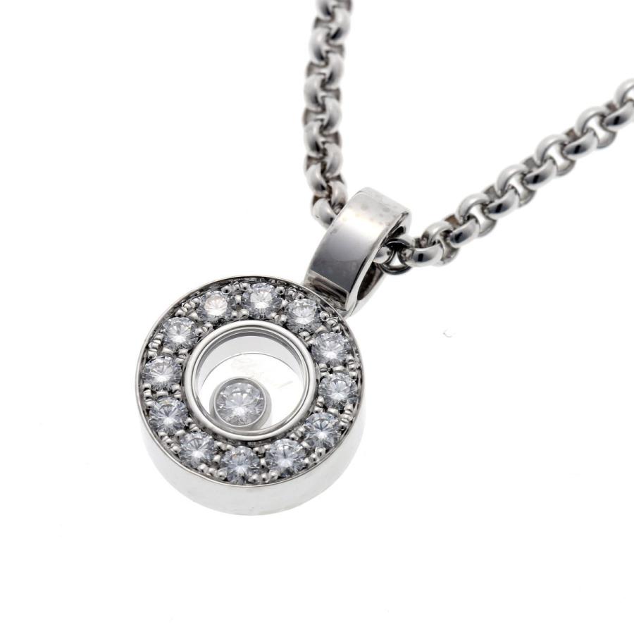 ハッピーダイヤモンド Chopard ショパール ラウンド ネックレス 79