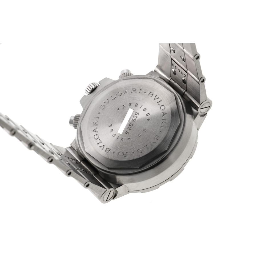 ディアゴノ BVLGARI ブルガリ スクーバ クロノグラフ オートマチック 