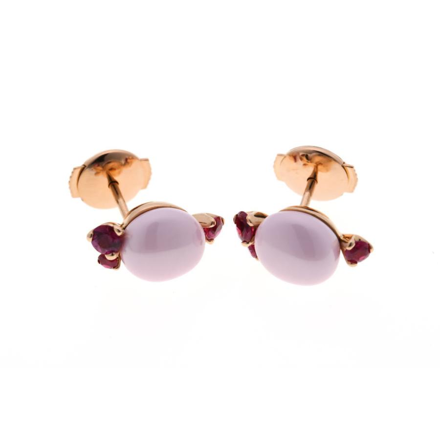ポメラート POMELLATO カプリ ピンクセラミック ルビー ピアス