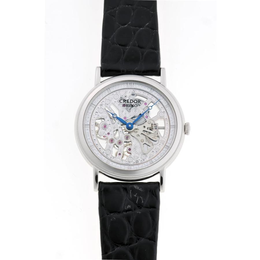 SIGNO SEIKO セイコー クレドール シグノ スケルトン 手巻 GBBD987