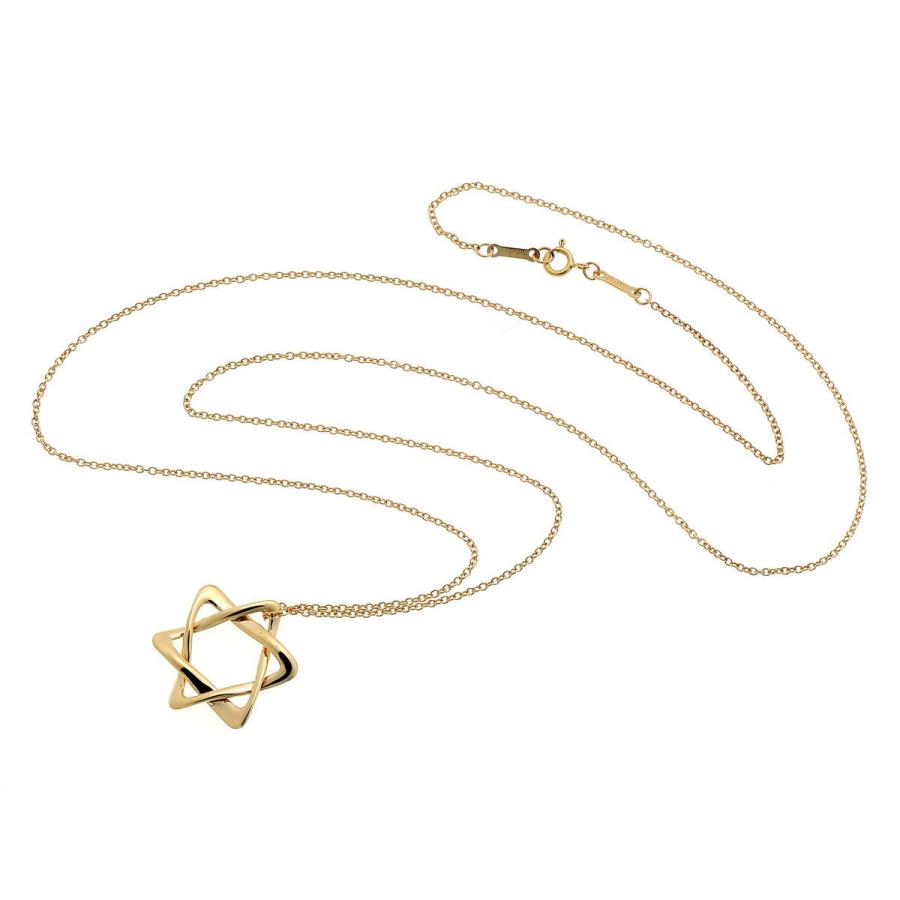 Tiffany & Co. ティファニー エルサ・ペレッティ スターオブダビデ ネックレス - イエローゴールド 750YG 2510176_4