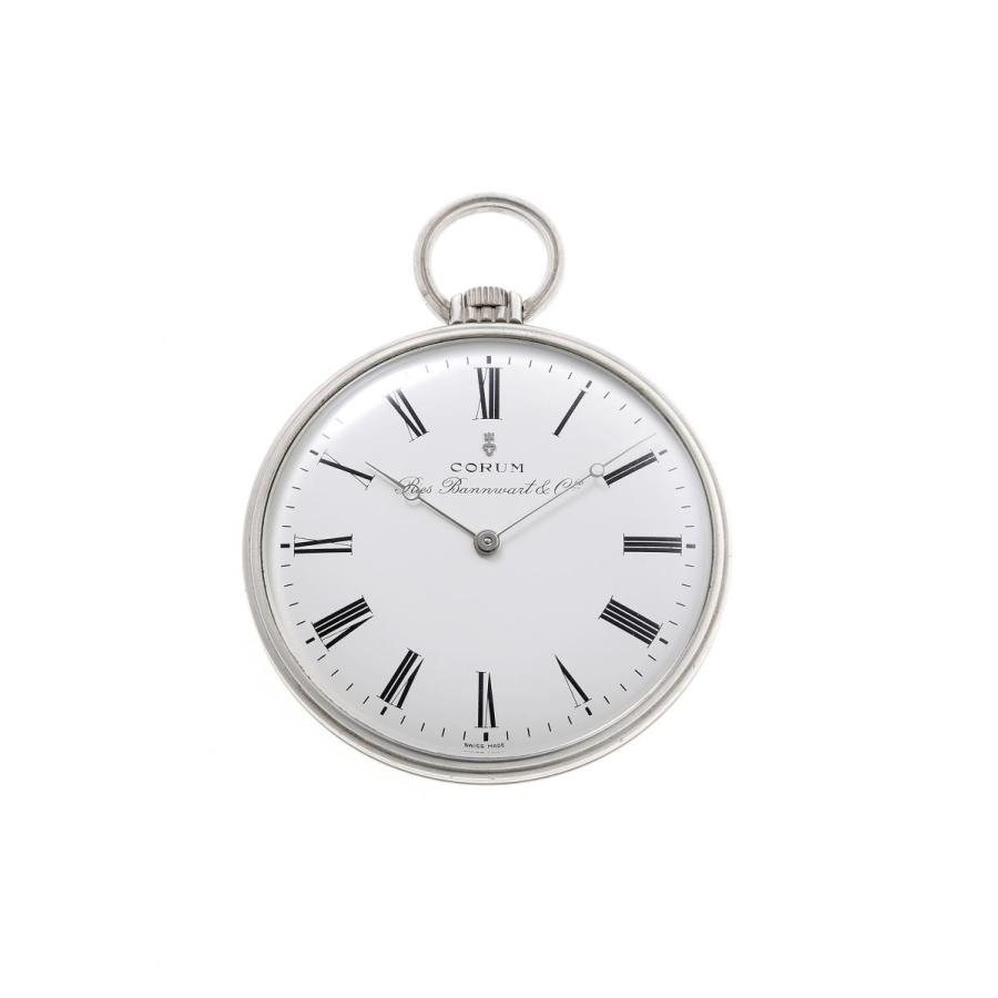 CORUM（コルム） ポケットウォッチ 懐中時計 手巻 Cal.853 - SV925 