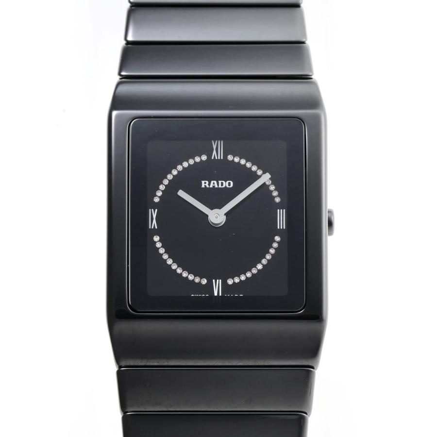 CERAMICA RADO ラドー セラミカ ウォッチ サークルダイヤ クォーツ