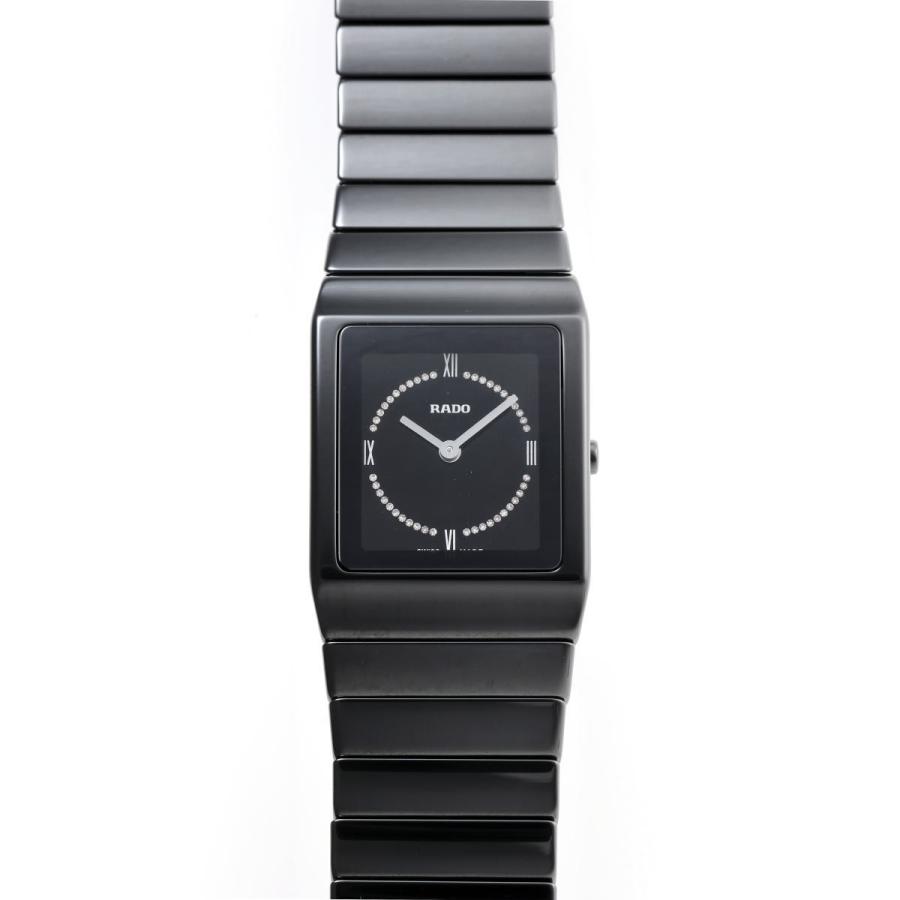 CERAMICA RADO ラドー セラミカ ウォッチ サークルダイヤ クォーツ
