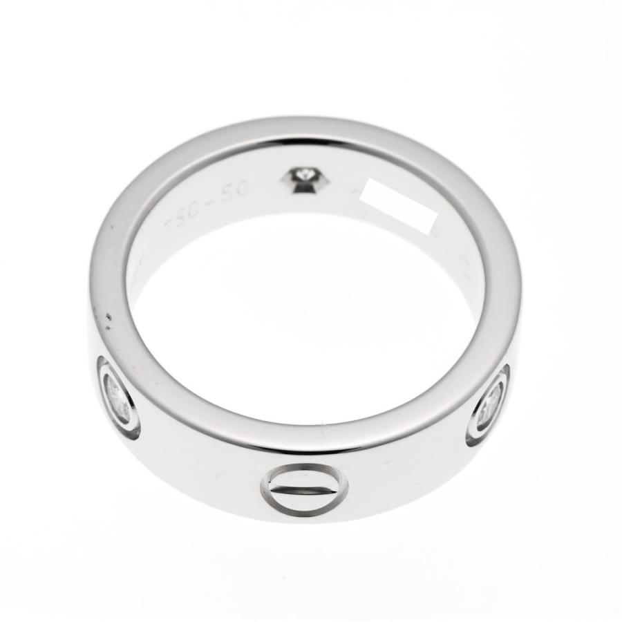 Cartier カルティエ LOVE　ラブ クラシック ハーフダイヤ #50 リング B4032550 ホワイトゴールド 750WG 2520059_1
