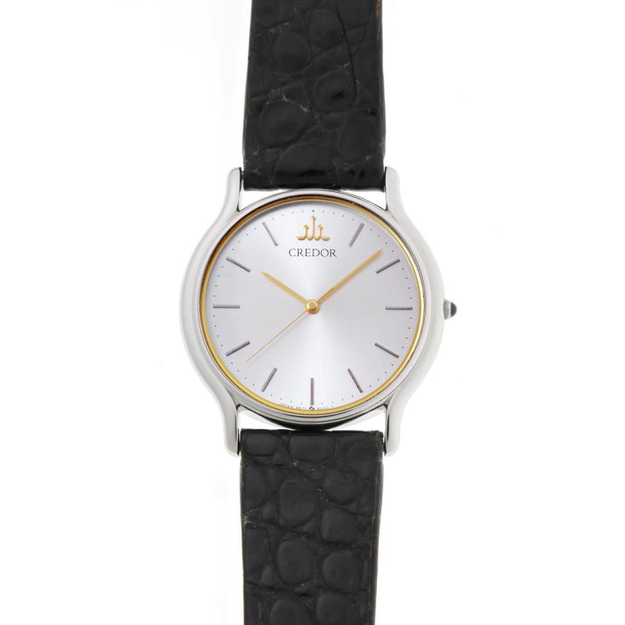 CREDOR SEIKO セイコー クレドール クォーツ 9571-6000 SS メンズ 時計