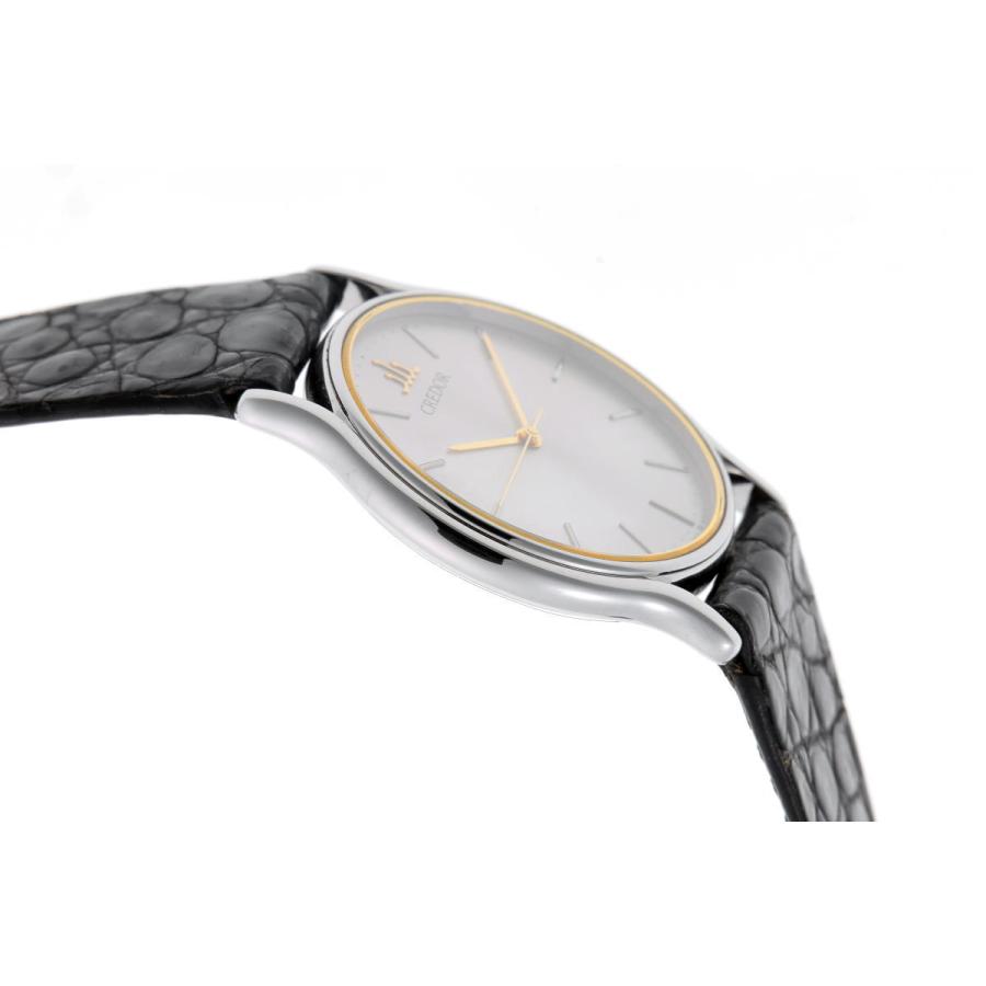 CREDOR SEIKO セイコー クレドール クォーツ 9571-6000 SS メンズ 時計