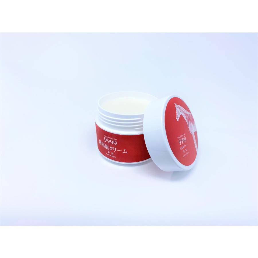 9999純馬油クリーム赤100ml : 天然純馬油9999ヤフー店 - 通販