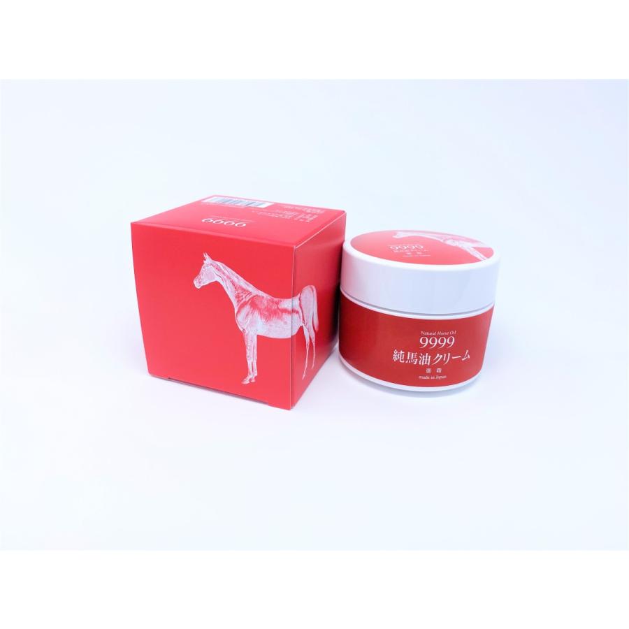 9999純馬油クリーム赤100ml : 天然純馬油9999ヤフー店 - 通販