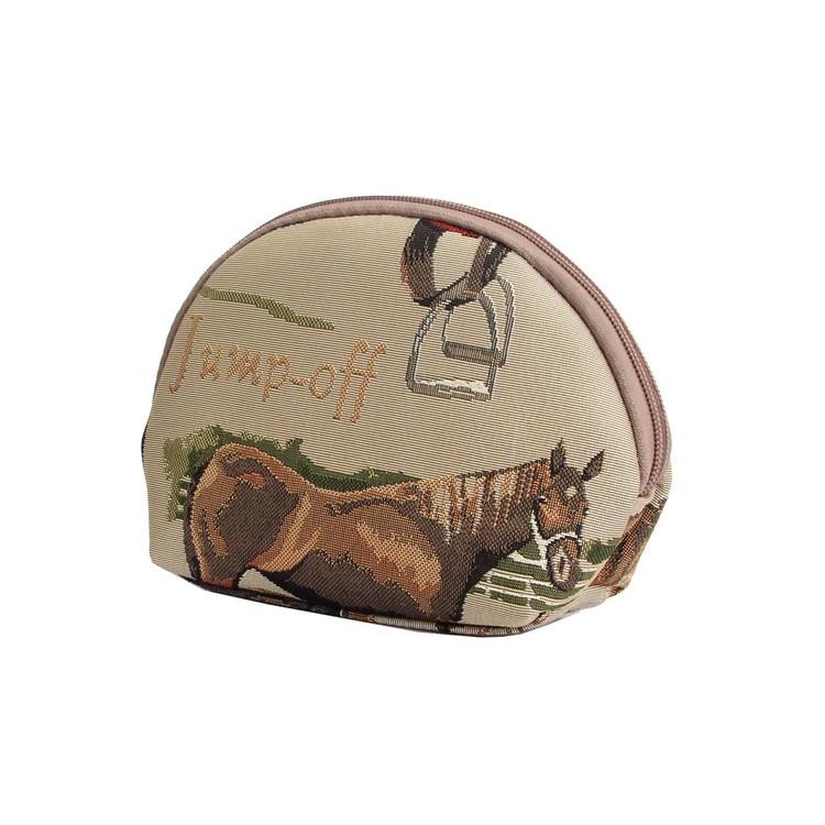 Signare タペストリー 馬化粧品メイクアップバッグ : Horse Style 