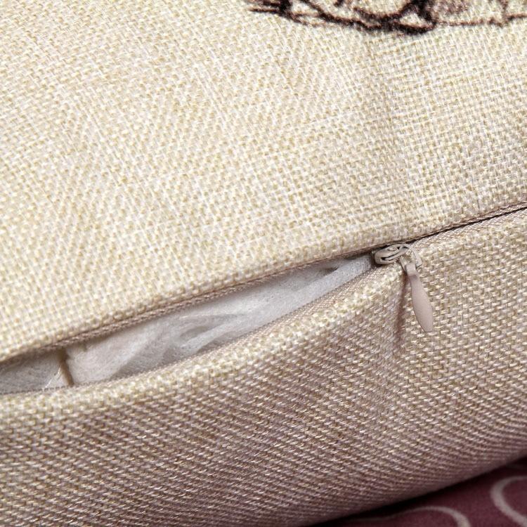 クッションカバー 馬 45x45cm リアル馬 ホーススタイル : Horse Style