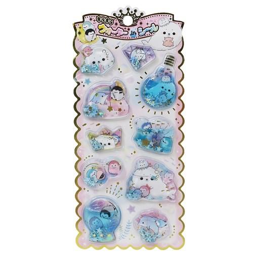 しょんぼりあざらし キラキラウォーター in シール | 