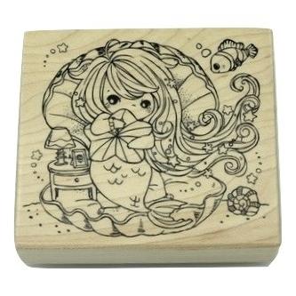 MICIA スタンプ - SeaWorld stamp/Mermaid/Clownfish｜horuka