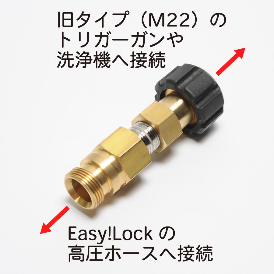 ケルヒャーHD旧規格M22洗浄機・トリガーガンを現行Easy!Lockの ケルヒャーHD旧規格M22洗浄機・トリガーガンを現行Easy!Lockの