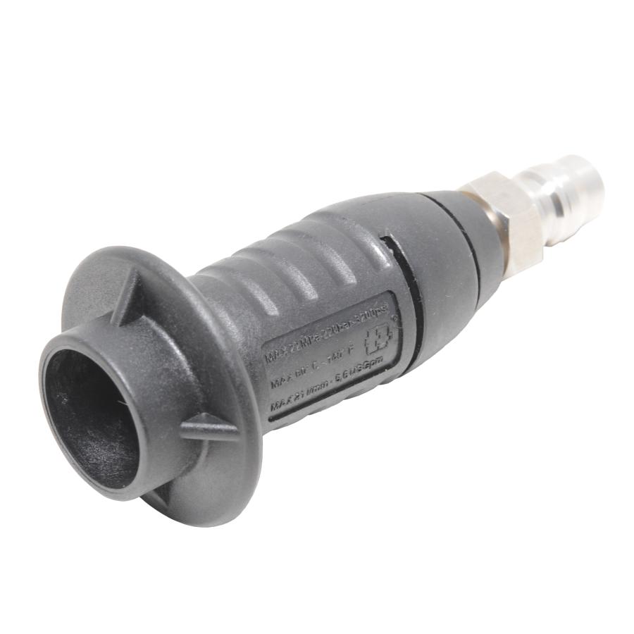 フチ付FAノズル 噴射角度可変ノズル 3/8カプラプラグ : ホース屋