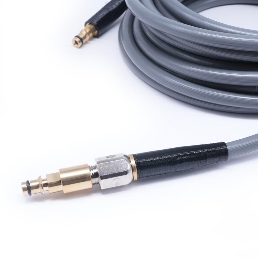 ホース屋 10M ケルヒャークイックコネクト対応 ガン側スイベル付きホース 10M ケルヒャークイックコネクト対応 ガン側スイベル付き ライト