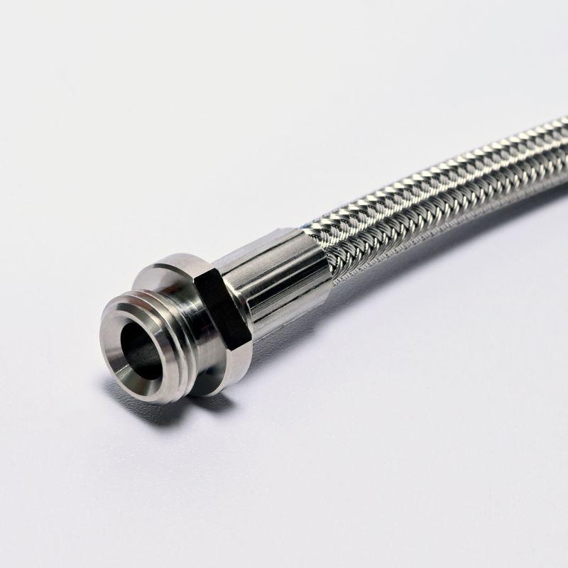 10M 1/8ショート金具 洗管ホース 3.6(1分)ステンレスワイヤー 10M 1/8ショート金具 洗管ホース 3.6(1分)ステンレスワイヤー