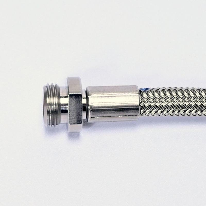 10M 1/8ショート金具 洗管ホース 3.6(1分)ステンレスワイヤー 10M 1/8ショート金具 洗管ホース 3.6(1分)ステンレスワイヤー