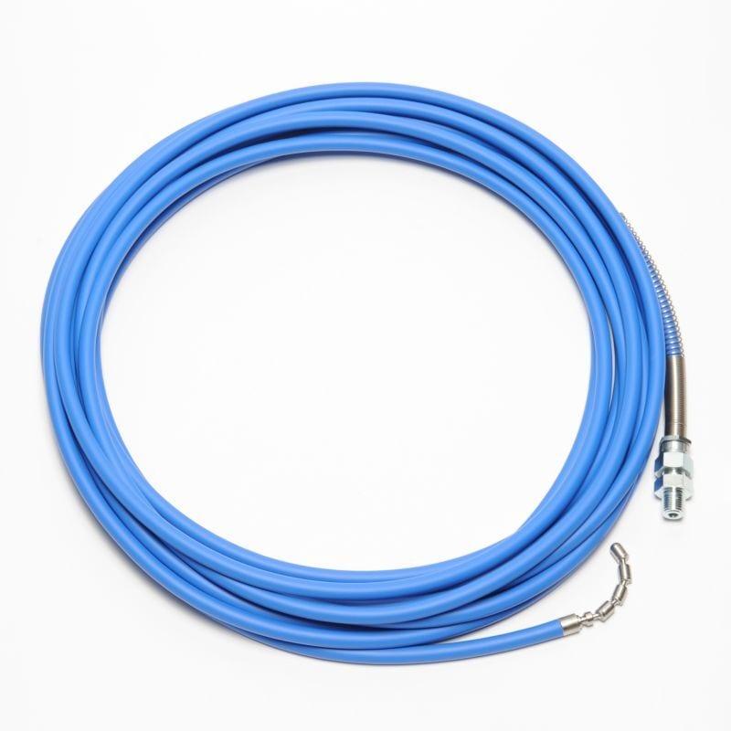 5月中旬入荷分予約注文】15M とても滑りの良いシリコンPVC被膜 洗管