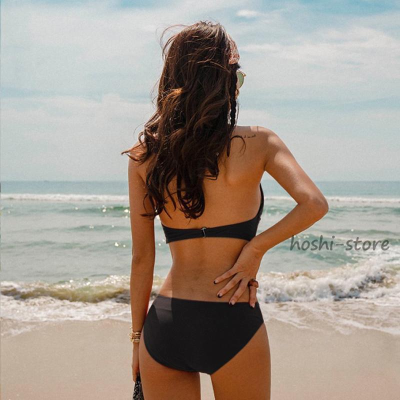 BOTTEGA VENETA ブラックビキニ水着 海外サイズ46収納袋付き BOTTEGA VENETA ブラックビキニ水着 海外サイズ46収納袋付き