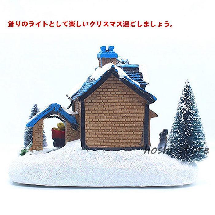クリスマス置物ハウス ミニハウス 光る雪の家 オーナメント LEDライト付 Amazon | クリスマス 飾り ミニハウス LEDライト 光るハウス