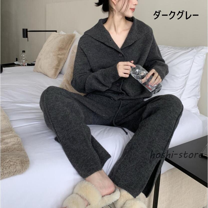 セットアップ レディース 秋冬 ニット ニットセーター ニット