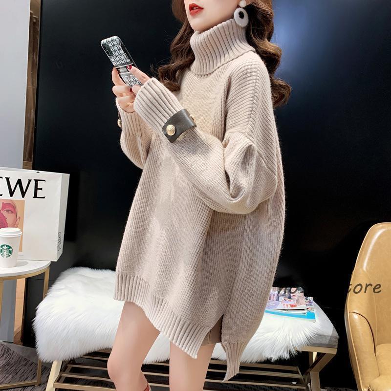 小顔ニット セーター トップス レディース ハイネック ニット 冬 小顔ニット セーター トップス レディース ハイネック ニット 冬