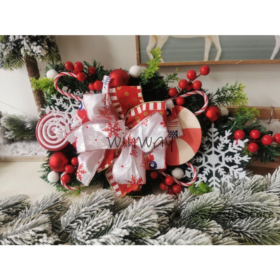 クリスマスリースクリスマススワッグ大きいオーナメント