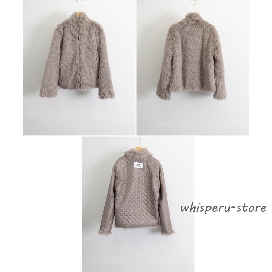⭐︎美品⭐︎パティングファードッキング 3-wayコート 3COLOR 】フェイクレザードッキングショートトレンチコート