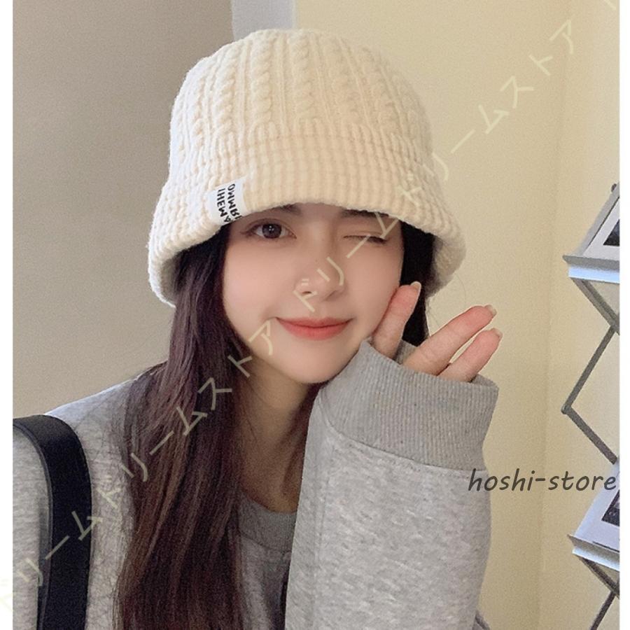 リブ編みニット帽 ニットぼうし ニットキャップ 春 秋冬帽子