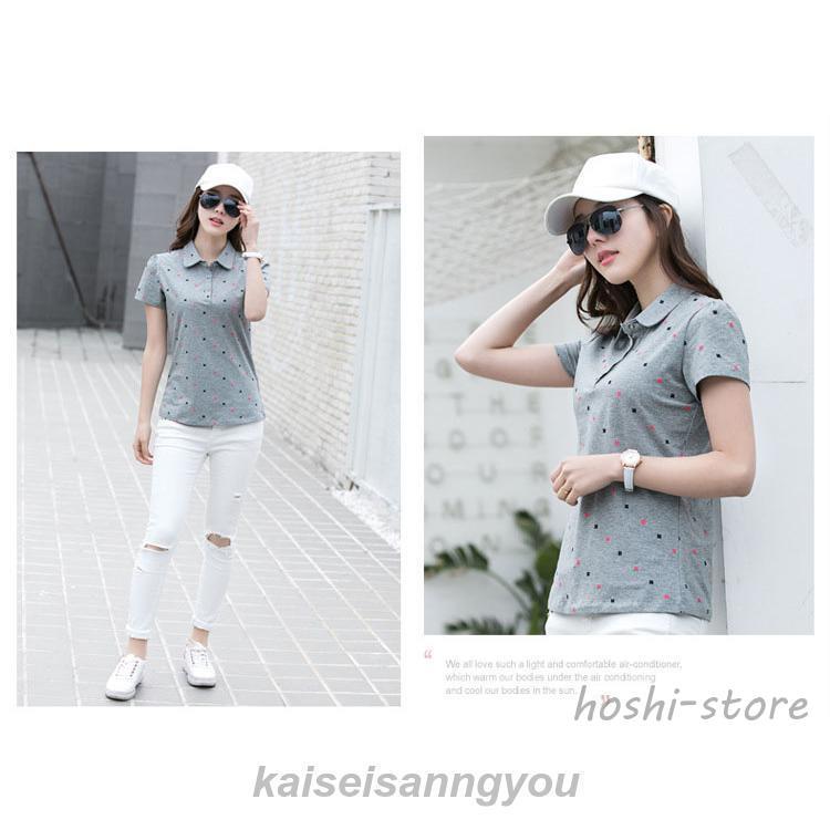 ゴルフウェア レディース シャツ 半袖 春 夏 秋 冬 春夏 秋冬