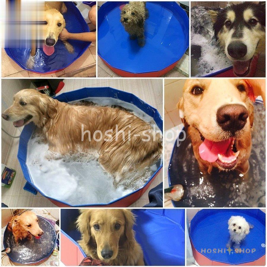 ペット用プール 犬 猫 バスグッズ ドッグプール 猫用プール 水遊び バスプール 犬猫お風呂 折り畳み 大中小型犬適用 丈夫 80 cm Hoshi0922 Pet1690 星野 通販 Yahoo ショッピング