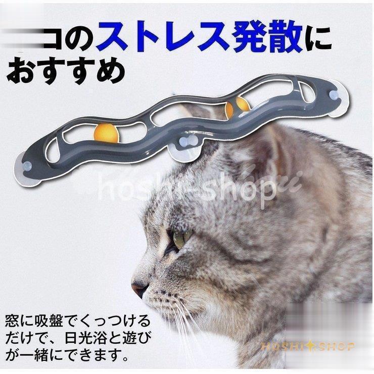 猫 おもちゃ ボール  対策 窓 壁に取り付ける 吸盤タイプ｜hoshi-shop｜03