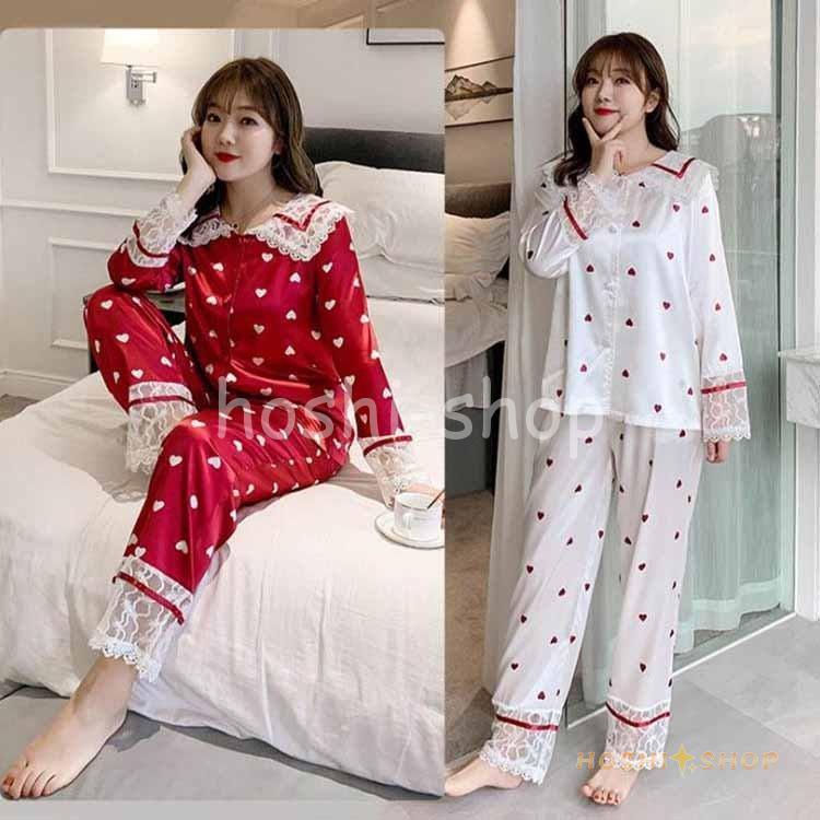 パジャマ レディース 前開き 春夏秋冬 長袖 ルームウェア 寝巻き 2点セット 長ズボン シャツパジャマ大きいサイズ 寝間着 部屋着 体型カバー 韓国風 Hoshi0922 Pp675 星野 通販 Yahoo ショッピング