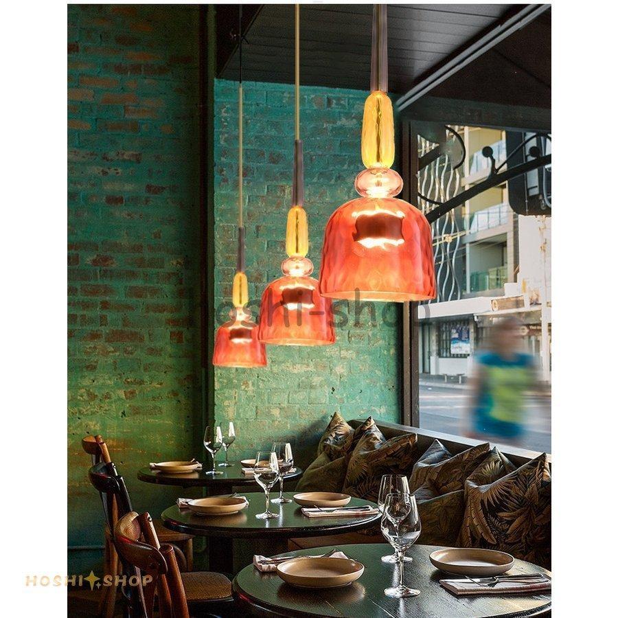 ペンダントライト カラフル 吊下げ灯 シャンデリア 北欧 間接照明 シンプル 工事必要 ガラス工芸 シーリングライト 現代レストラン 天井照明 カフェ風 北欧 ペンダントライト 間接照明 シンプル シーリングライト 天井照明