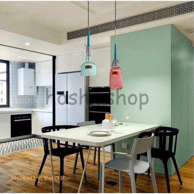 ペンダントライト カラフル 吊下げ灯 シャンデリア 北欧 間接照明 シンプル 工事必要 ガラス工芸 シーリングライト 現代レストラン 天井照明 カフェ風 北欧 ペンダントライト 間接照明 シンプル シーリングライト 天井照明