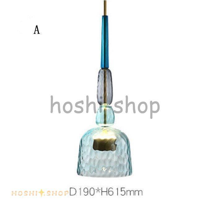 ペンダントライト カラフル 吊下げ灯 シャンデリア 北欧 間接照明 シンプル 工事必要 ガラス工芸 シーリングライト 現代レストラン 天井照明 カフェ風 北欧 ペンダントライト 間接照明 シンプル シーリングライト 天井照明