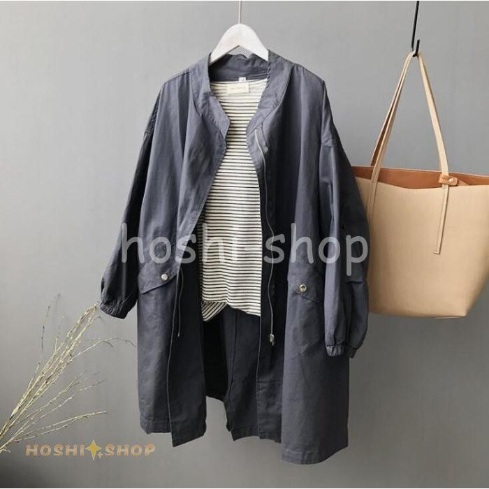 トレンチコート レディース 春 スプリングコート 春コート ロング