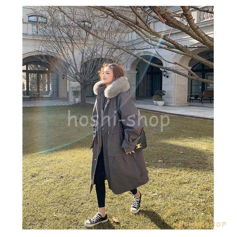 モッズコート 中綿ダウンコート レディース キルティングコート ロング丈バーカージャケット 秋冬 カジュアル エコファーフード連れコートオシャレ 暖かい モッズコート 中綿ダウンコート レディース キルティングコート ロング