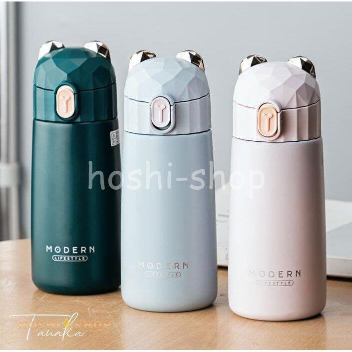 保温水筒 ステンレスボトル コップ レディース 直飲み ワンタッチ おしゃれ 可愛い 旅行 アウトドア 便利 通勤 プレゼント マグボトル 軽量 保冷 父の日 Ky923 Box763 星野 通販 Yahoo ショッピング