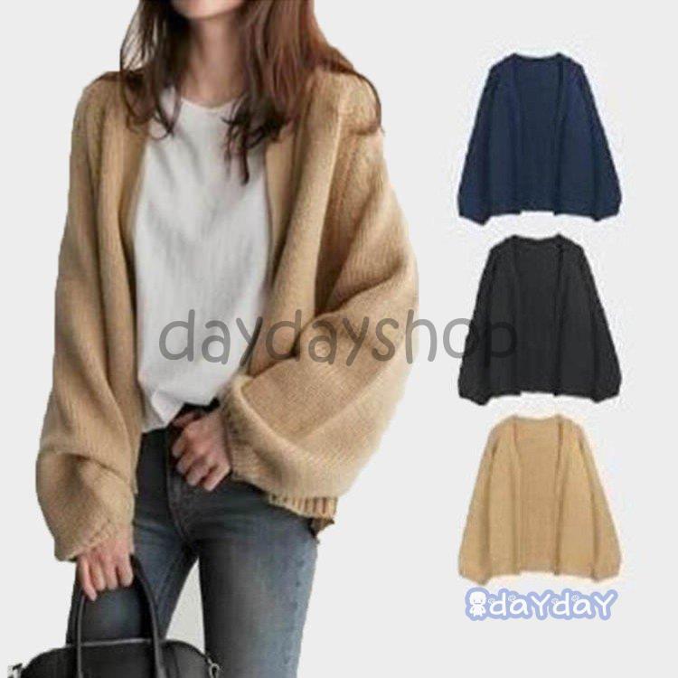 ニットカーディガン レディース 秋 カーディガン ニット セーター ショート丈 前開き アウター 秋コート 長袖 大きいサイズ ゆったり 体型カバー 20代 30代 ニットカーディガン レディース 秋 カーディガン ニット セーター