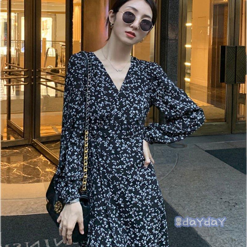 ワンピース チュニック 深緑 ふかみどり ロングワンピース 春秋 レデイース Vネックシフォン ワンピース花柄黒 Aライン 体型カバー おしゃれ ゆったり 通勤 Ol 旅 30代 40代 50代新品 Kaemwqkebf Www Boulevardrestaurants Com