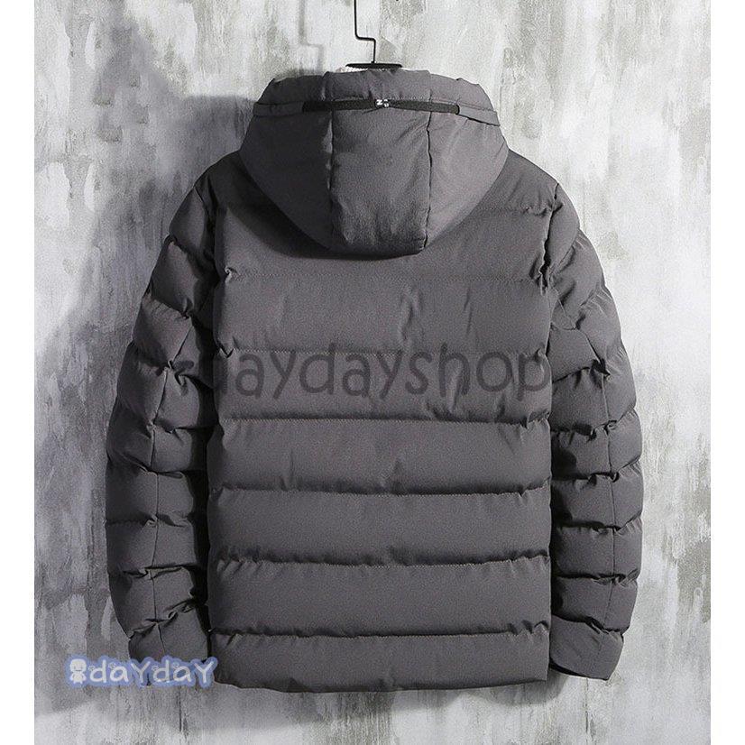 ダウンジャケット メンズ 短装ジャケット フード付き 中綿コート